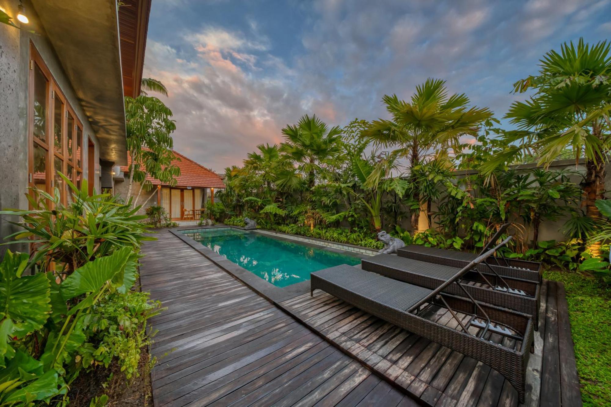 Akasha Villa Ubud Экстерьер фото