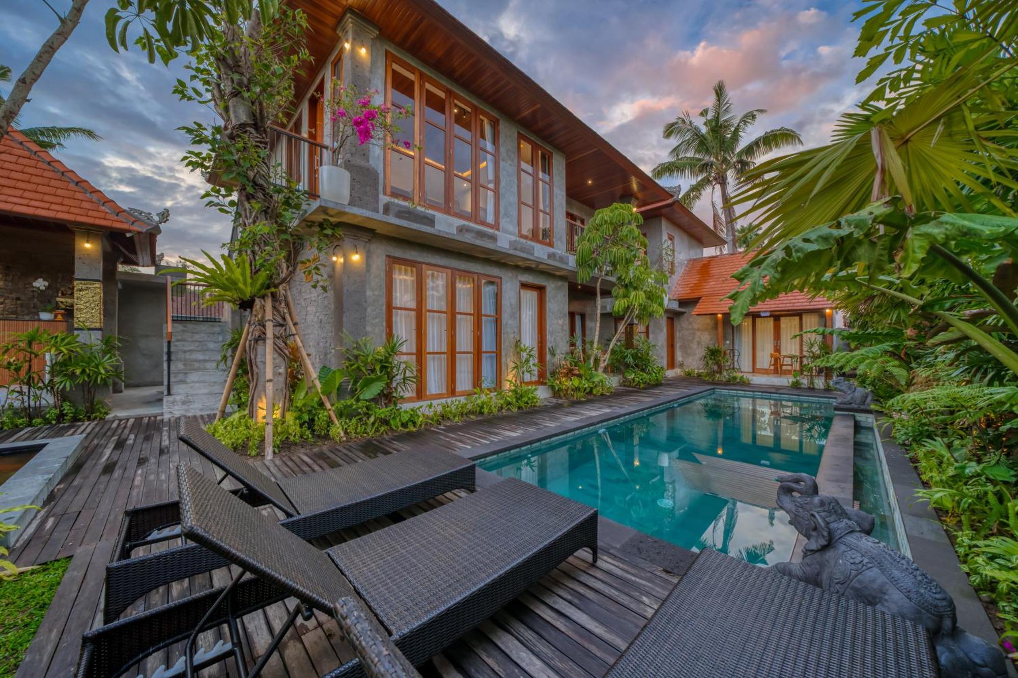 Akasha Villa Ubud Экстерьер фото